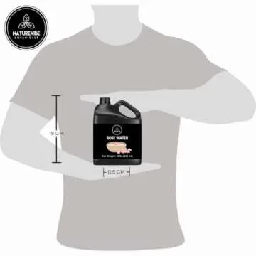 Pure Naturevibe Rose Water for Skin and Hair Care