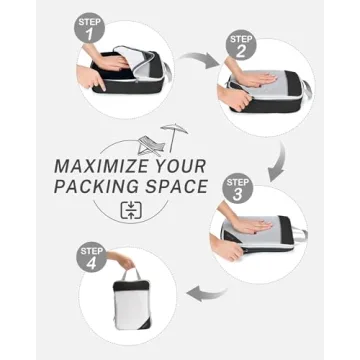 Gonex Compression Packing Cubes for Organized Travel