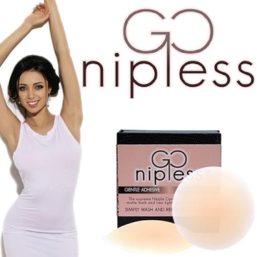 Go Nipless Nipple Covers - Reusable Silicone Pasties