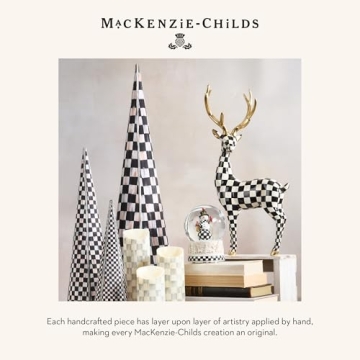 Mackenzie-Childs Charming Tabletop Christmas Trees for Decor