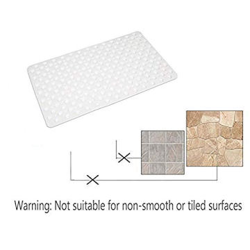 Mantto Nonslip Bath Mat for Safe, Comfortable Showering