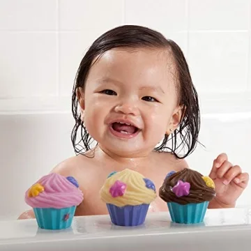 Munchkin Bath Tea and Cupcake Set Fun Toddler Toy