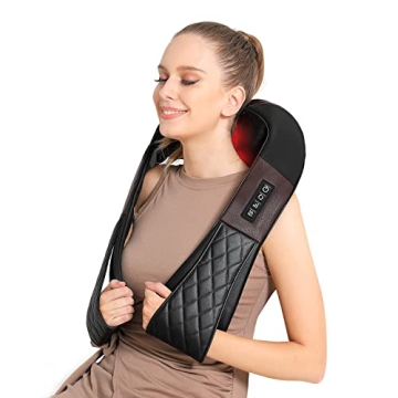 Neck Massager with Heat for Pain Relief - Shiatsu Comfort