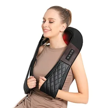 Neck Massager with Heat for Pain Relief - Shiatsu Comfort