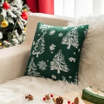 COSIBONO Christmas Tree Pillow Covers for Holiday Decor