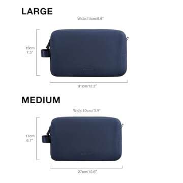 BAGSMART Men’s Toiletry Bag | Water-resistant Travel Organizer
