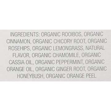 Organic Sweet & Spicy Herbal Caffeine Free Good Earth Teas 18 Tea Bag