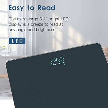 Homebuds Digital Bathroom Scale High Precision LED Display