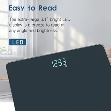 Homebuds Digital Bathroom Scale High Precision LED Display