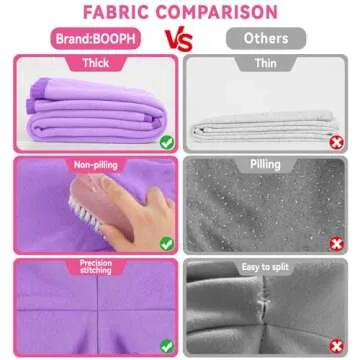 BOOPH Girls Winter Leggings Fleece Lined Kids Pants