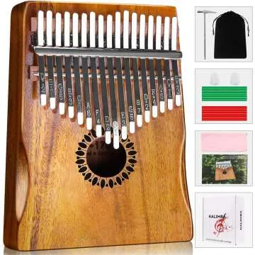 Newlam 17-Key Kalimba Thumb Piano for All Ages
