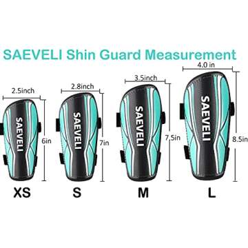 Saeveli Soccer Shin Guards for Toddlers Kids Youth - Lightweight and Durable Shin Pads with Adjustable Straps for Kids 2-14 Years Old Boys and Girls (XS, Pink)