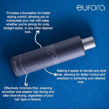 Eufora Style Sculpture Light Styling Glaze 10.1 oz Hair Spray