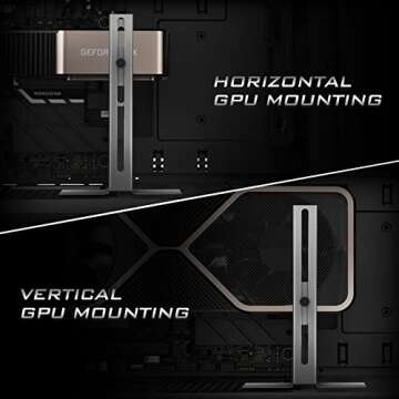 Antec GPU Support Bracket, Graphics Card GPU Brace Support Video Card Sag Holder Holster Bracket (Gray)