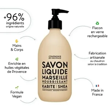 Nourishing Shea Butter Liquid Soap for Luxe Skincare