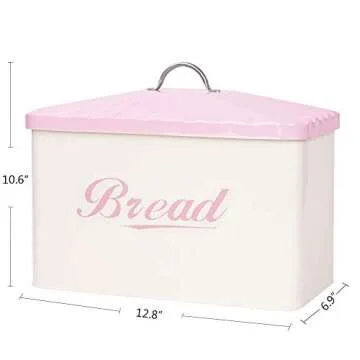 X649 Pink Vintage Bread Bin | Retro Kitchen Gift Set