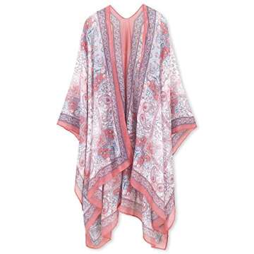 Moss Rose Women Summer Bikini Kimono Bathing Suit Cover Ups for Swimwear