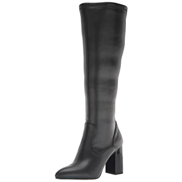 Franco Sarto Women's Katherine Knee High Boot - Stylish Black Wide Calf