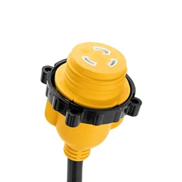 Camco PowerGrip 30-Amp RV Extension Cord 25ft Durable