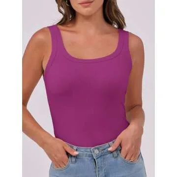 Elevate Your Wardrobe with ANRABESS Women's Scoop Neck Tank - Perfect Summer Essential