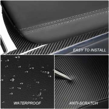 Luxurious DEYTOP Armrest Cover for Tesla Model X/S