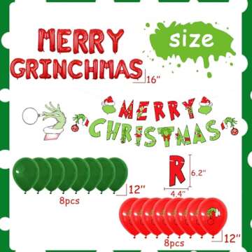 Merry Christmas Balloon