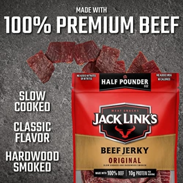 Jack Link's Original Beef Jerky - Protein-Rich Snack