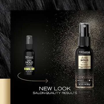 TRESemmé Tres Two Spray with Extra Hold Non-Aerosol Hairspray, Travel Size, Extra-Firm Control, Strong Hold with Touchable Feel, Humidity Resistant, Frizz Control, 2 pk – 2 oz Bottles