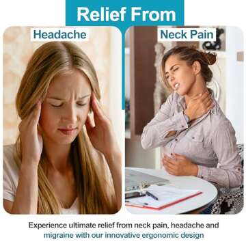 Adjustable Travel Pillow for Neck Support & Comfort, Lightweight Memory Foam Travel Neck Pillow for Sleeping - Washable & Breathable Plane Pillow for Traveling with Eyemask, Earplug & Carry Bag