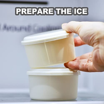 Choxila Shaved Ice Machine Snow Cone Machine - Portable Crusher with Free Cube Trays - BPA Free