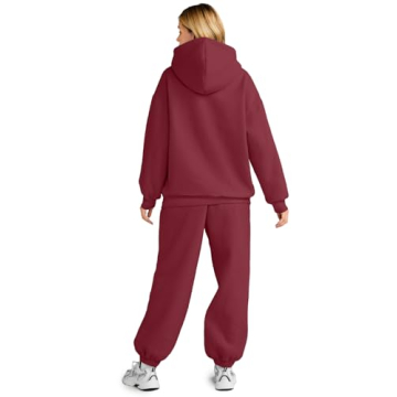 AUTOMET Women's 2 Piece Lounge Sweatsuit Set for Fall