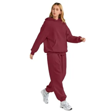 AUTOMET Women's 2 Piece Lounge Sweatsuit Set for Fall
