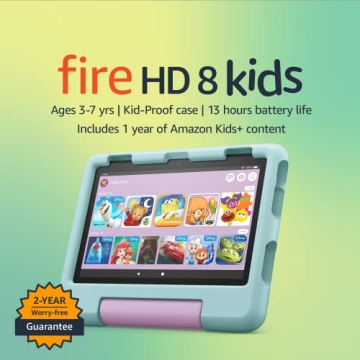 Amazon Fire HD 8 Kids Tablet - Ad-Free & Parental Controls