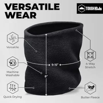 Tough Headwear Kids Neck Warmer For Winter Adventures