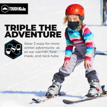 Tough Headwear Kids Neck Warmer For Winter Adventures