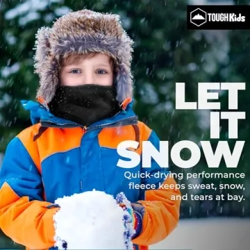 Tough Headwear Kids Neck Warmer For Winter Adventures