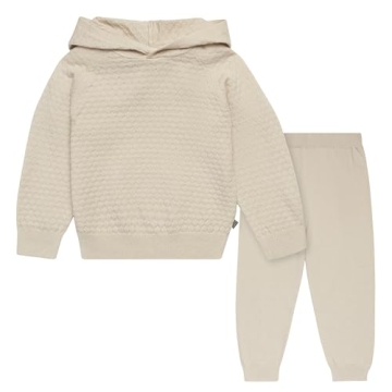 Modern Moments by Gerber Baby Girls' Knit Set - Oatmeal Heather