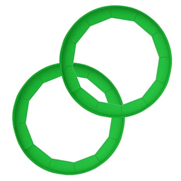 Antenda Adjustable Silicone Pie Crust Shields - Perfect Baking Protectors for 8-11.4 Inch Pies