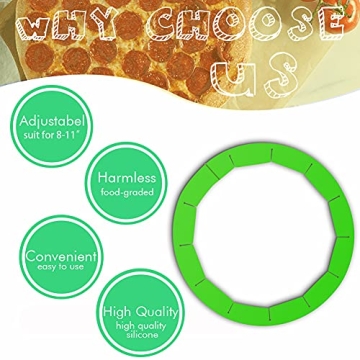 Adjustable Silicone Pie Crust Shields for Perfect Baking