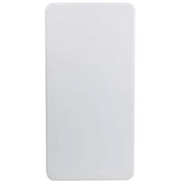 Flash Furniture Elon 4' Rectangular All-Occasion Plastic Folding Event Table, Foldable Portable Banquet Table for Indoor/Outdoor Events, White