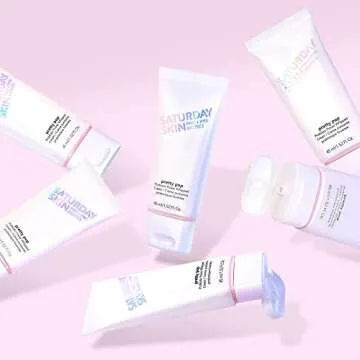 Saturday Skin Pretty Pop Prebiotics and Probiotics whipped Moisturizing cream Nourishing Allure Best of Beauty K-Beauty Winner 2020 (1.52 Fl Oz)