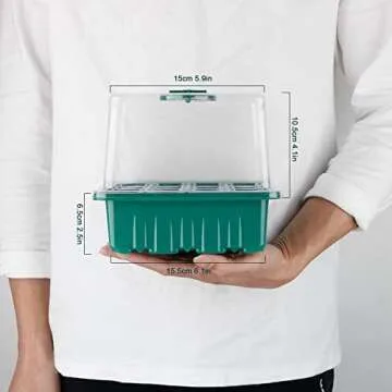 NEWKITS Seed Starter Tray Kit for Seed Germination Success