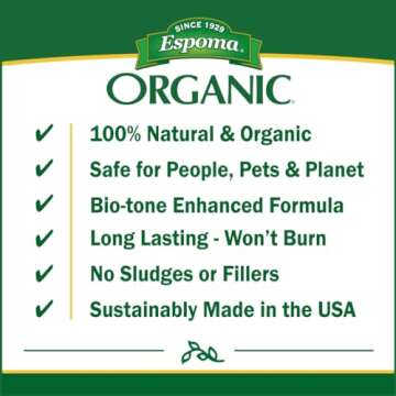 Espoma Organic Garden-Tone 3-4-4 Organic Fertilizer for Cool & Warm Season Vegetables and Herbs. Grow an Abundant Harvest of Nutritious and Flavorful Vegetables – 4 lb. Bag - Pack of 2