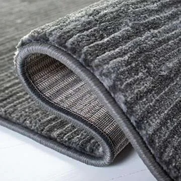 SAFAVIEH Vision Collection Area Rug - 8' x 10', Grey, Modern Ombre Tonal Chic Design, Non-Shedding & Easy Care, Ideal for High Traffic Areas in Living Room, Bedroom (VSN606D)