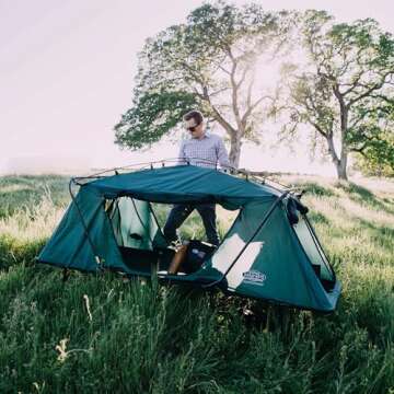 Kamp-Rite Multifunctional Cot Tent for Camping Adventures