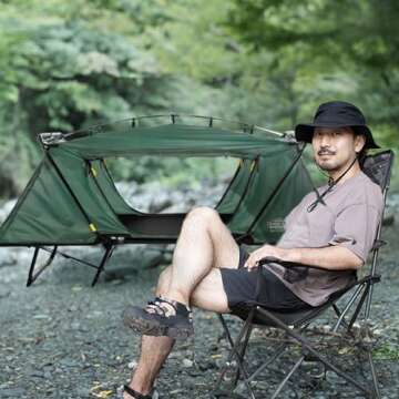 Kamp-Rite Multifunctional Cot Tent for Camping Adventures