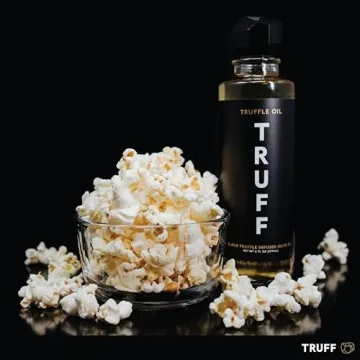 TRUFF Black Truffle Oil Infused Olive Oil Gourmet Seasoning