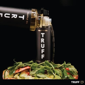 TRUFF Black Truffle Oil Infused Olive Oil Gourmet Seasoning