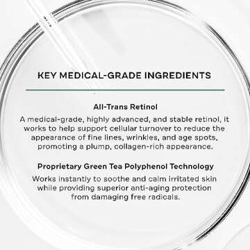 Replenix Anti-Aging Retinol 10X Regenerate Serum, Medical-Grade Quick-Drying Face Serum for Mature Skin (1 fl. oz)