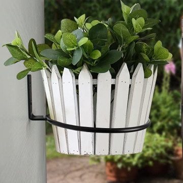 Heavy Duty Iron Plant Hangers Outdoor 6 Pack Rustproof